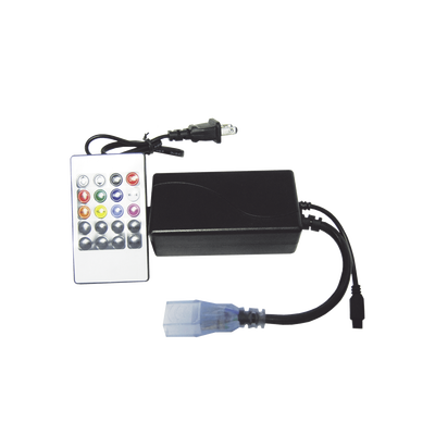 Adaptador de Manguera con Control Remoto para Manguera RGB.