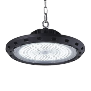 Campana Led Industrial UFO / 200 W / Suspendido / 85 – 265 V CA / Luz Fría 6500 K.