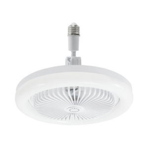 Ventilador de Techo con Luminario LED de 110 V CA 50/60 Hz / 40 W / 3 Tonos de Luz (6500 – 4 000 – 2 700 K) / Diámetro 250 mm / 3 Velocidades / Dimeable.