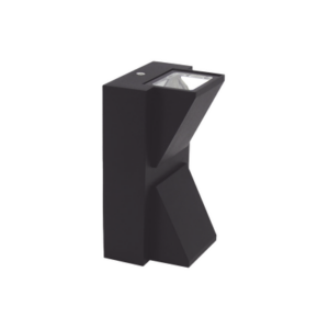 Lámpara Arbotante 6 W 330 lm / Dimensiones 141 x 80 mm / 85 – 265 Vca~ 50/60Hz / Luz Cálida 2 700 K / Uso en exterior IP 54.