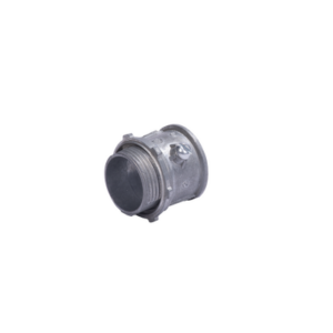 Conector 3/4″ (19mm) pared delgada con tornillo tipo americano galvanizado etiqueta verde