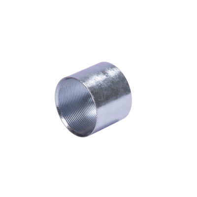 Cople 3″ (76mm) pared gruesa con rosca galvanizado etiqueta amarilla