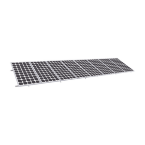 Montaje para Panel Solar, Riel “8” de 5400mm para Módulos de 550 a 660w con Espesor de 35mm, Velocidad de Viento Máx. 136km/h (20° a 45°)