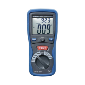 KIT de Medidor de Resistencia a Tierra Digital ( Terrómetro ), a 3 hilos CAT III / 1000 V.