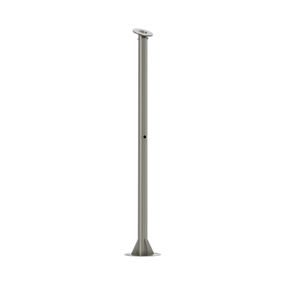 Poste para Cámara ANPR / Compatible con DS-TCG406-E / Altura de 1.5 Metros / Color Gris
