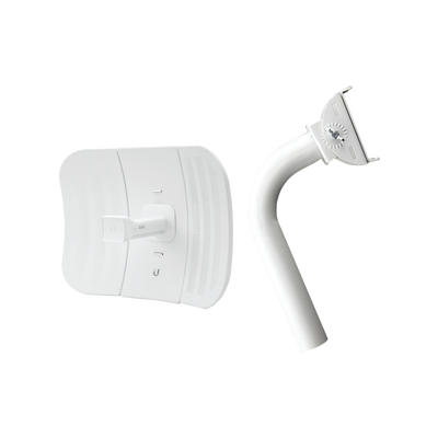LiteBeam airMAX M5 CPE hasta 100 Mbps, 5 GHz (5150 – 5875 MHz) con antena integrada de 23 dBi, incluye montaje universal UMOUNT