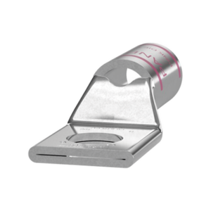 Zapata de compresión LCA1/0-38-X para cal. 1/0 Awg, Barreno para tornillo prisionero de 3/8, 1 Pz