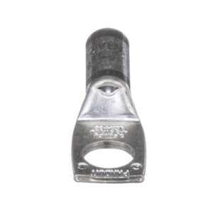 Zapata de compresión LCA4-38-L, para cal. 4 Awg, Barreno para tornillo prisionero de 3/8, 1 Pz