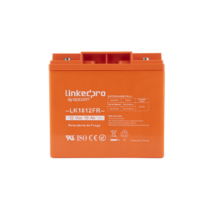 Batería de respaldo 12 V 18 Ah AGM | Certificada UL94-V0 Retardante a la Flama | Especial para Seguridad Electrónica | Vida útil 5 años | Terminales T1