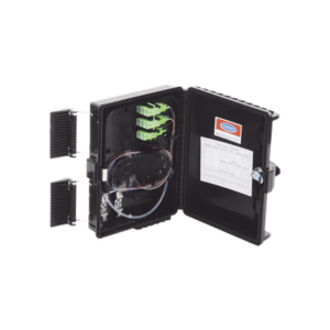 Cierre de Empalme para 24 Fusiones de Fibra Óptica, Interior/Exterior, con 8 Acopladores SC/APC y Splitter 1×8 SC/APC Incluido, IP65