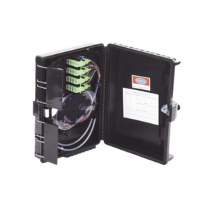 Cierre de Empalme para 24 Fusiones de Fibra Óptica, Interior/Exterior, con 16 Acopladores SC/APC y Splitter 1×16 SC/APC Incluido, IP65