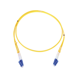 Jumper de Fibra Óptica Monomodo LC/LC Duplex de 1 Metro (3.28 Pies)