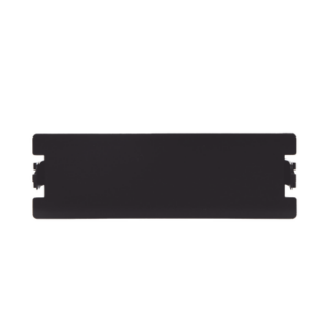 Placa Ciega Color Negro para Distribuidor de Fibra Óptica LP-ODF-8024