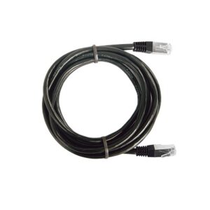 Cable de Parcheo FTP Cat5e – 0.5 Metros (1.64 Pies) – Negro