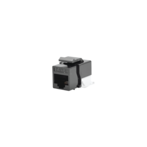 Módulo Jack Cat6 sin herramienta (toolless) keystone – Color Negro