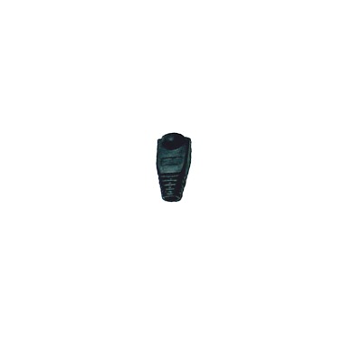 Bota Plástica para Protección de Plug RJ45, Color Negro
