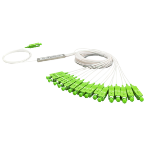 Splitter (Divisor Óptico) tipo PLC, de 1×16, conectores SC/APC