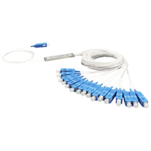Splitter (Divisor Óptico) tipo PLC, de 1×16, conectores SC/UPC