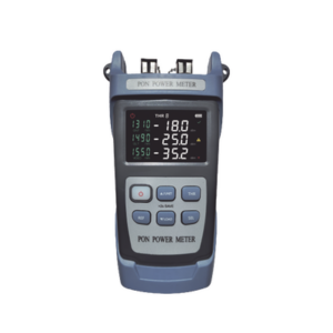 Medidor de Potencia Óptica (OPM) para Fibra Óptica en Redes FTTx / Soporta 3 Longitudes de Onda: 1310nm, 1490nm y 1550nm / Rango de Medición de -40 a 25dBm