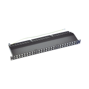 Panel de Parcheo de Impacto (110) Blindado de 48 Puertos Cat6A