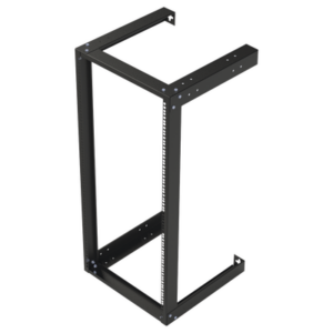 Rack Abierto de 19″ para Montaje en Pared de 24 Unidades.