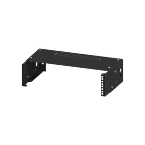 Rack Abierto de montaje en Pared, de 19in, Profundidad Ajustable (8″ a 12″) de 2.5 Unidades de rack, con Capacidad de Crecimiento.