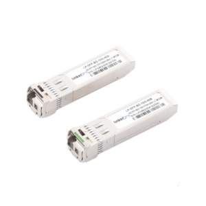 Transceptores Ópticos Bidireccionales SFP+ (Mini-Gbic) / Monomodo 1270 & 1330 nm / 10 Gbps / 1000BASE-BX / Conector LC/UPC Simplex / DDM / Hasta 40 km / 2 Piezas