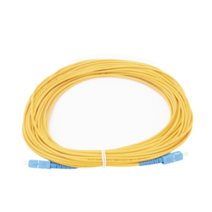 Jumper de Fibra Óptica Monomodo SC/UPC-SC/UPC Simplex de 20 Metros (65.62 Pies), 3mm