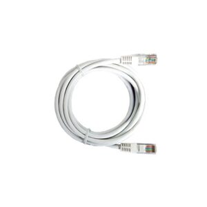 Cable de Parcheo UTP Cat6 – 2 Metros (6.56 Pies) – Blanco