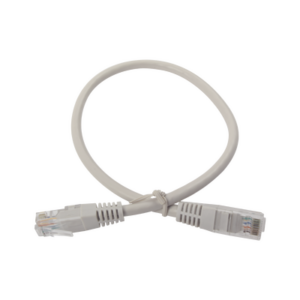 Cable de Parcheo UTP Cruzado Cat6 0.4 Metros (1.31 Pies) – Gris