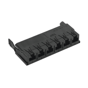 Copper, Adapter Plate, Lightverse Combo, Empty, UTP, 6 Port, Black