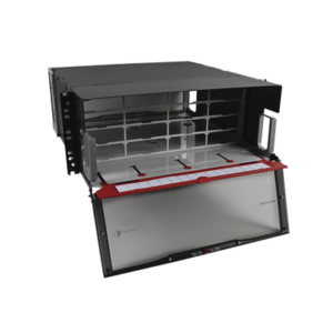 Distribuidor de Fibra Óptica de Alta Densidad LigthVerse *Pro* Para Rack de 48.26 cm (19 Pulgadas), Acepta 16 Placas Plug and Play, Hasta 384 Fibras, 4 UR
