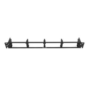 Fiber, Panel, Lightverse Combo, Rack Mount, 1U, Fixed Access, Empty, 4 Openings, Black, Shielded Flat Without Wire Manager