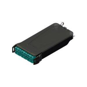 Cassette para Empalme (Fusión) LightVerse, Hasta 12 Fibras, Conectores SC/UPC Shuttered, para Fibra Multimodo OM4, 900um, 1 Metro (3.28 Pies)