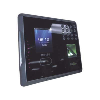 Terminal Biométrica Facial / Rostro Huella y Tarjeta / 1,500 Usuarios / Pantalla 2.8″ / TCP/IP USB / ADMS / Control de 1 Puerta