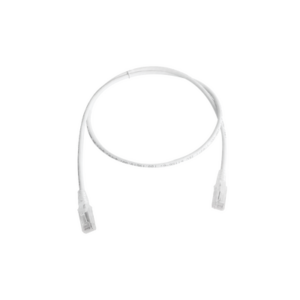 Patch Cord MC5 Modular Cat5e UTP, CM/LS0H, 1.52 Metros (5 Pies), Color Blanco, Versión Bulk (Sin Empaque Individual)