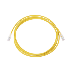 Patch Cord MC6 Modular Cat6 UTP, CM/LS0H, 3.05 Metros (10 Pies), Color Amarillo