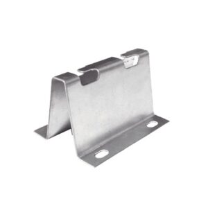 Soporte de piso falso directo, ideal para llegada a Rack, con acabado Electro Zinc