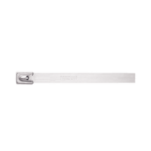 Cincho Pan-Steel, ac. inox. 304, natural, semiliviana, diam. 6″. 50 Piezas