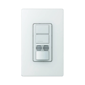 Interruptor con Sensor de Ocupación, Doble Tecnología Para Detección de Movimiento, Color Blanco