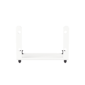 Soporte Para 2 Adaptadores de Fibra Óptica Opticom®, Para Uso con Gabinetes Multipropósito, de Instalación a Presión, Color Blanco