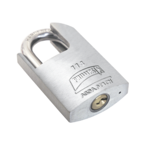 Candado Metálico Robusto para Puertas / Llave PH-52 para 5 pernos de combinación / Diseño Anti-palanca con Gancho Protegido.