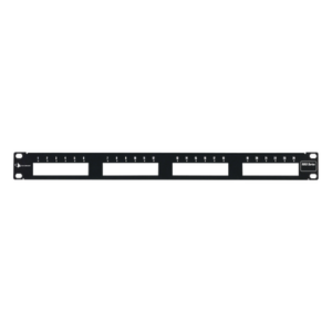Patch Panel MAX Modular (Vacío), de 24 Puertos, Plano, 1UR