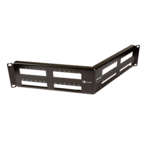 Patch Panel MAX Modular (vacío), de 48 Puertos, Angulado, 2UR
