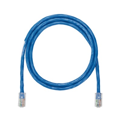 Cable de Parcheo UTP Categoría 5e, con Plug Modular en Cada Extremo – 3 Metros (9.84 Pies) – Azul