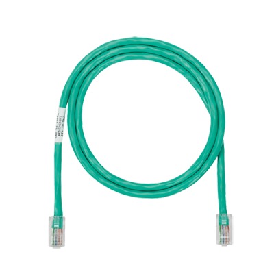 Cable de Parcheo UTP Categoría 5e, con Plug Modular en Cada Extremo – 3 Metros (9.84 Pies) – Verde