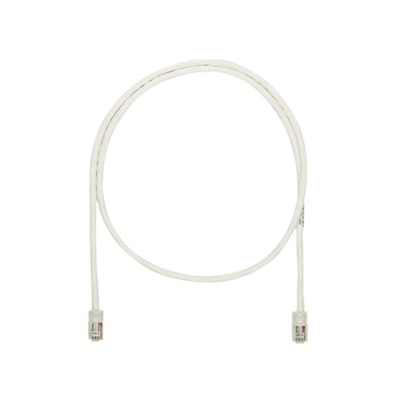 Cable de Parcheo UTP Categoría 5e, con Plug Modular en Cada Extremo – 3 Metros (9.84 Pies) – Blanco Mate