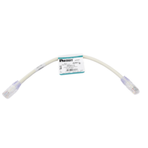 Cable de Parcheo UTP Categoría 6, con Plug Modular en Cada Extremo – 0.3 Metros (1 Pie) – Blanco