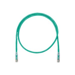 Cable de Parcheo UTP Categoría 6, con Plug Modular en Cada Extremo – 2 Metros (6.56 Pies) – Verde