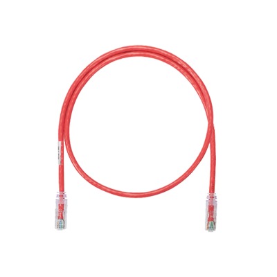 Cable de Parcheo UTP Categoría 6, con Plug Modular en Cada Extremo – 6 Metros (19.69 Pies) – Rojo